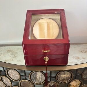 Watch winder storage box